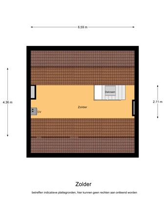 Floorplan - Volderstraat 20, 5528 BB Hoogeloon