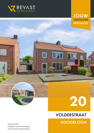 Brochure preview - Volderstraat 20, 5528 BB HOOGELOON (1)