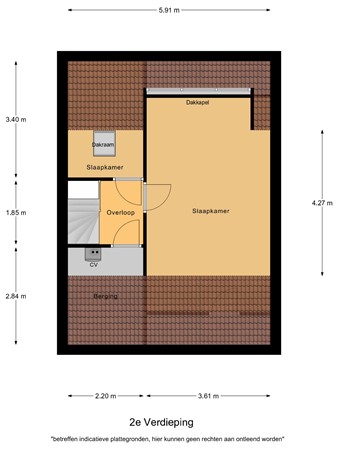 Floorplan - Turijnstraat 12, 5632 TS Eindhoven