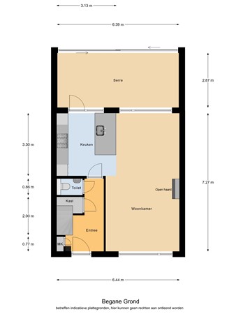 Floorplan - Zonnedauw 3, 5552 PH Valkenswaard