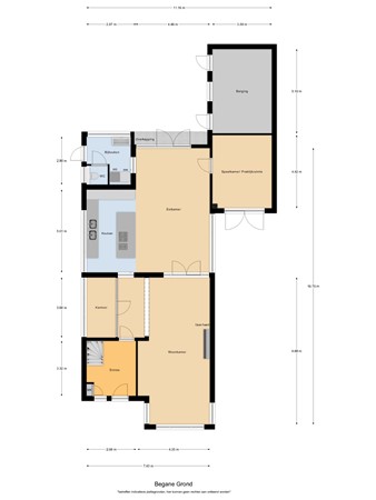 Floorplan - Herman Gorterlaan 7, 5531 SR Bladel