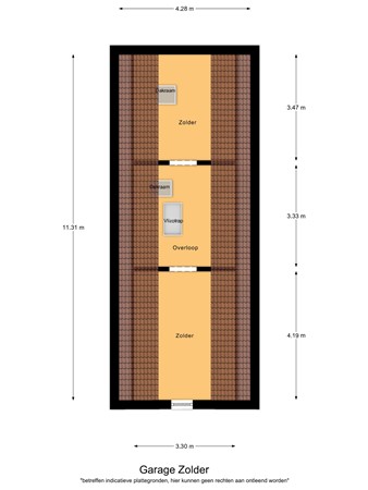 Floorplan - Schadewijkstraat 16, 5521 HE Eersel