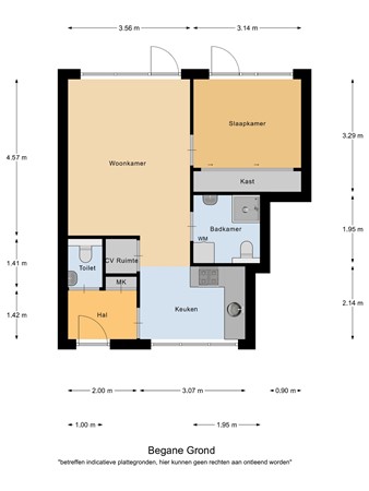 Floorplan - Kremer 10, 5541 BK Reusel