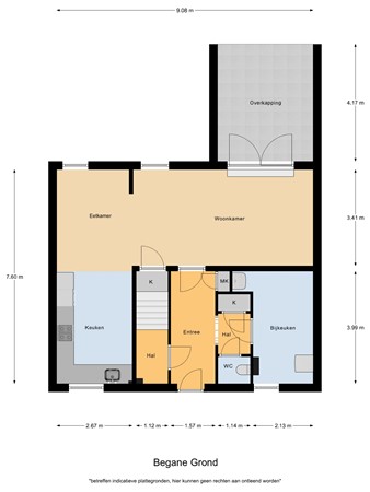 Floorplan - Oude Provincialeweg 71A, 5527 BN Hapert