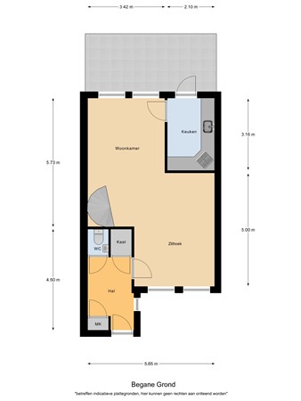 Floorplan - De Haecken 52, 5531 DD Bladel