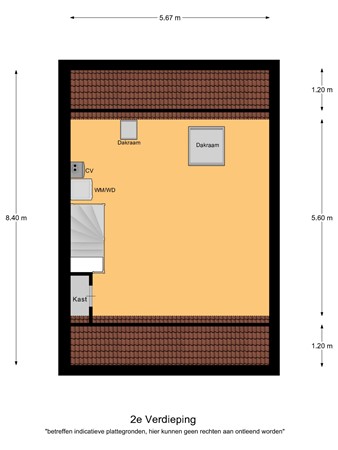 Floorplan - De Haecken 52, 5531 DD Bladel
