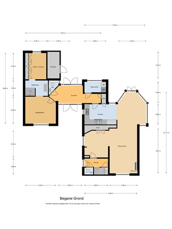 Floorplan - Julianaplein 15, 5531 HP Bladel