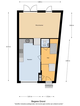 Floorplan - Kruisstraat 14, 5541 CJ Reusel