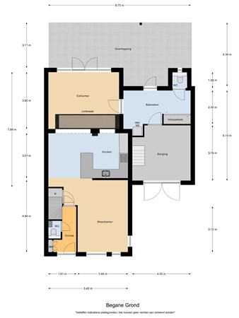 Floorplan - Het Kaar 14, 5571 RT Bergeijk