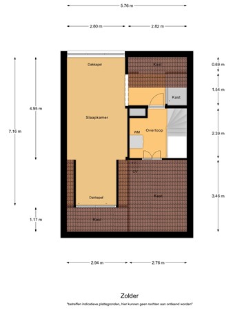 Floorplan - Lodewijk van Deyssellaan 17, 5531 SL Bladel