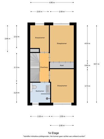 Floorplan - Kerkekkers 4, 5096 CL Hulsel