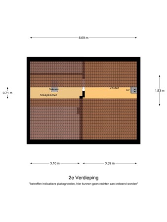 Floorplan - Dr. A. Zijlmansstraat 70, 5531 GH Bladel