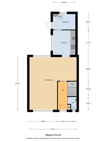 Floorplan - Kievitstraat 10, 5541 BL Reusel