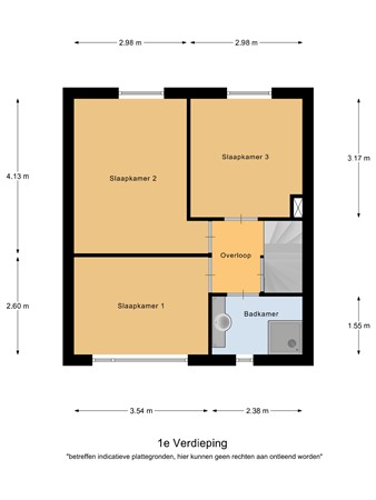 Floorplan - Kievitstraat 10, 5541 BL Reusel
