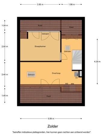 Floorplan - Kerkevelden 25, 5521 KE Eersel
