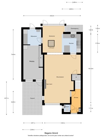 Floorplan - Domineeshof 10, 5512 BR Vessem