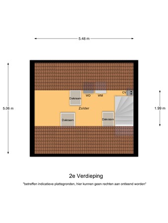 Floorplan - Domineeshof 10, 5512 BR Vessem