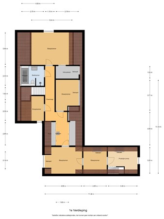 Floorplan - Hazenstraat 4, 5521 NH Eersel