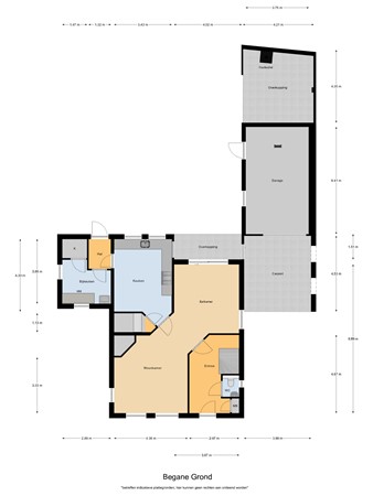 Floorplan - De Vijzel 4, 5527 BX Hapert