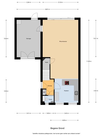 Floorplan - Molenvelden 19, 5527 GW Hapert