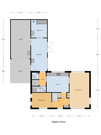 Floorplan - Kattenbos 8, 5541 PJ Reusel