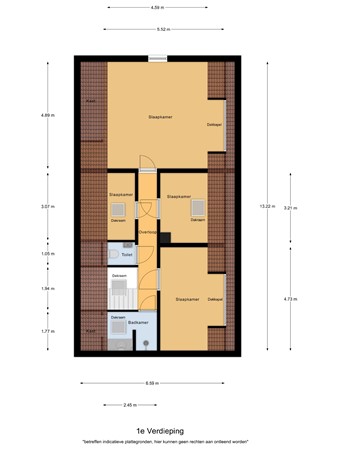 Floorplan - Kerkepad 13, 5527 HK Hapert
