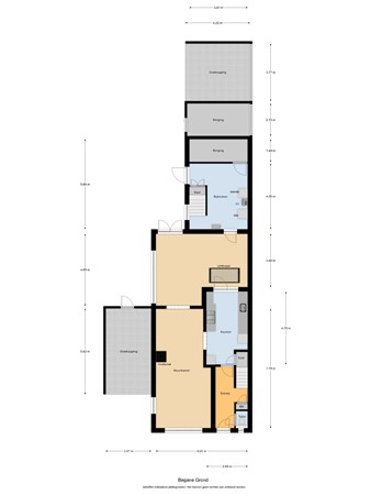 Floorplan - Klaverstraat 5, 5571 HT Bergeijk
