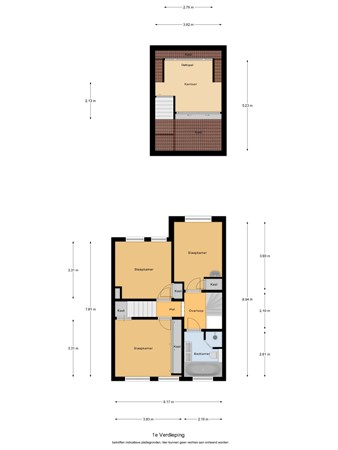 Floorplan - Klaverstraat 5, 5571 HT Bergeijk