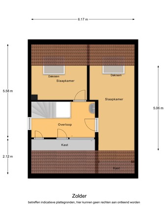Floorplan - Klaverstraat 5, 5571 HT Bergeijk