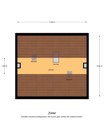 Floorplan - De Brouwerstraat 7, 5528 AR Hoogeloon