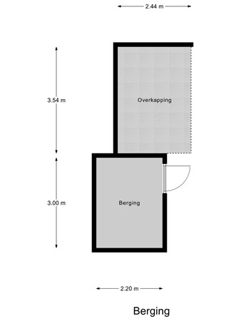 Floorplan - Hoogeind 47, 5575 BD Luyksgestel