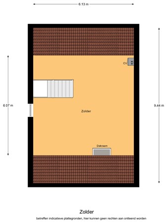Floorplan - Kerkweg 5A, 5096 BK Hulsel