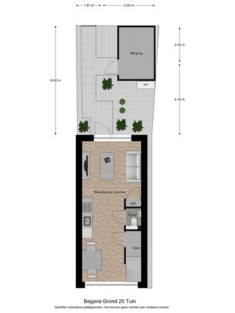 Floorplan - Doornboomstraat 5G, 5091 CA Oost West en Middelbeers