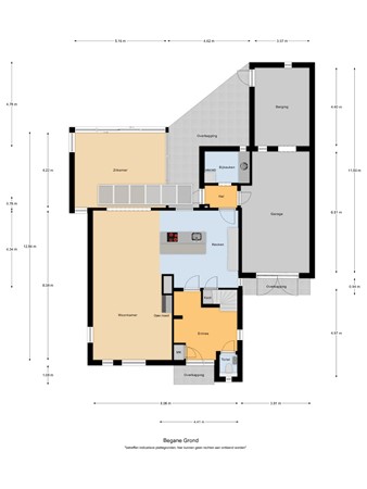 Floorplan - De Kuil 36, 5527 AA Hapert