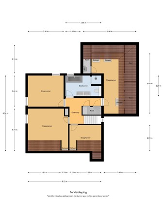 Floorplan - De Kuil 36, 5527 AA Hapert
