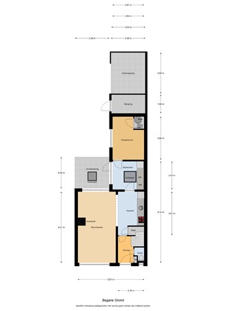 Floorplan - Lavendelstraat 35, 5571 HM Bergeijk