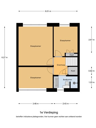 Floorplan - Lavendelstraat 35, 5571 HM Bergeijk