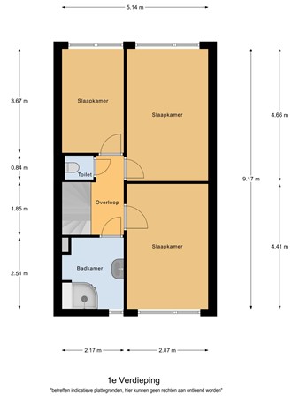 Floorplan - Sint Victor 21, 5571 RL Bergeijk
