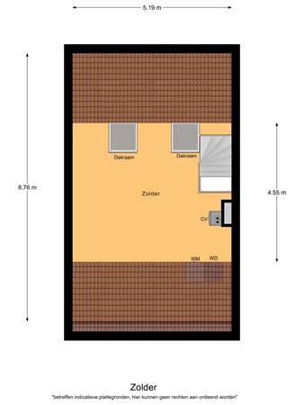 Floorplan - Sint Victor 21, 5571 RL Bergeijk
