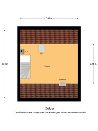 Floorplan - Sniederslaan 59a, 5531 EH Bladel
