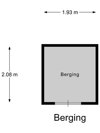 Floorplan - Sniederslaan 59a, 5531 EH Bladel