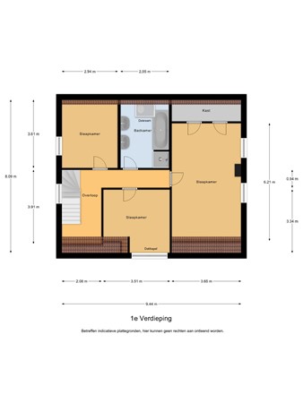 Floorplan - Bieshof 1, 5528 BL Hoogeloon