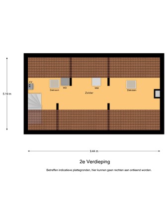 Floorplan - Bieshof 1, 5528 BL Hoogeloon