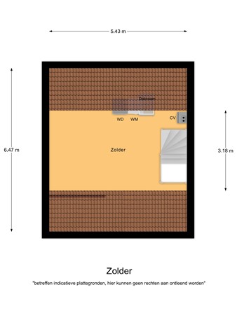 Floorplan - Dokter Duchateaustraat 35, 5571 DA Bergeijk