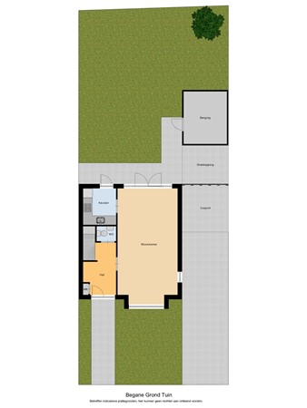Floorplan - Het Kaar 17, 5527 GS Hapert