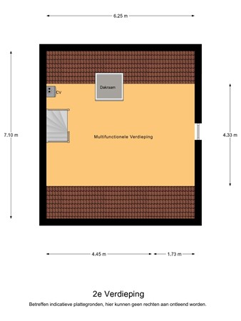 Floorplan - Het Kaar 17, 5527 GS Hapert
