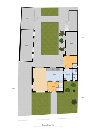Floorplan - Sint Janstraat 29, 5525 BH Duizel
