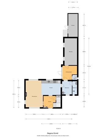 Floorplan - Sint Janstraat 29, 5525 BH Duizel
