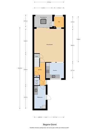 Floorplan - De Wieken 17, 5571 RD Bergeijk