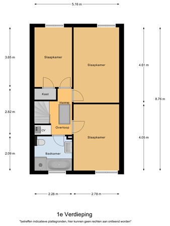Floorplan - De Wieken 17, 5571 RD Bergeijk